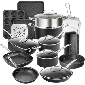Granitestone 20-Pc Cookware & Bakeware Set – Ultra Nonstick
