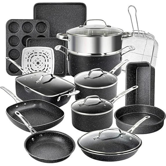 Granitestone 20-Pc Cookware & Bakeware Set – Ultra Nonstick