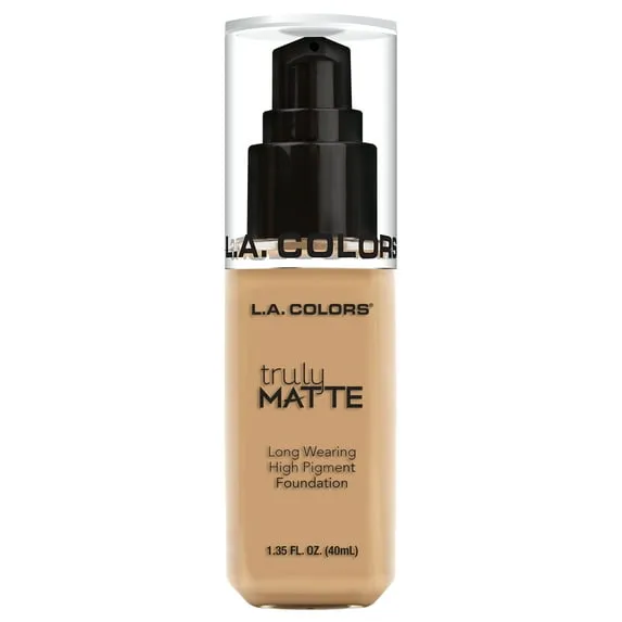 L.A. COLORS Truly Matte Foundation – Natural (1.35oz)
