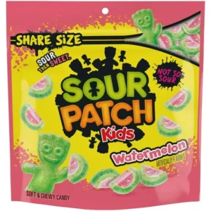 SOUR PATCH KIDS Watermelon Candy, Share Size (12oz)