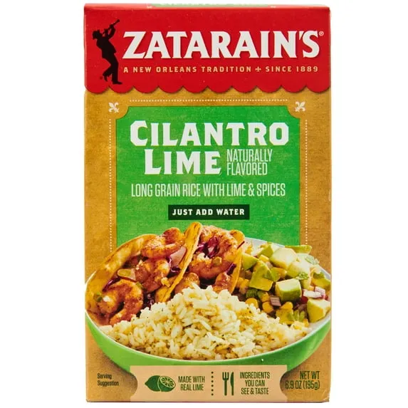 Zatarain's Cilantro Lime Rice (6.9oz Box)