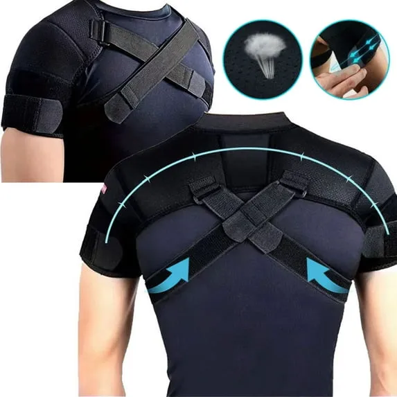 ASKMZ Adjustable Shoulder Brace – Pain Relief & Compression