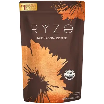RYZE Mushroom Coffee instant powder
